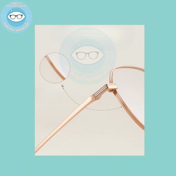 Gọng kính kim loại mã 6147